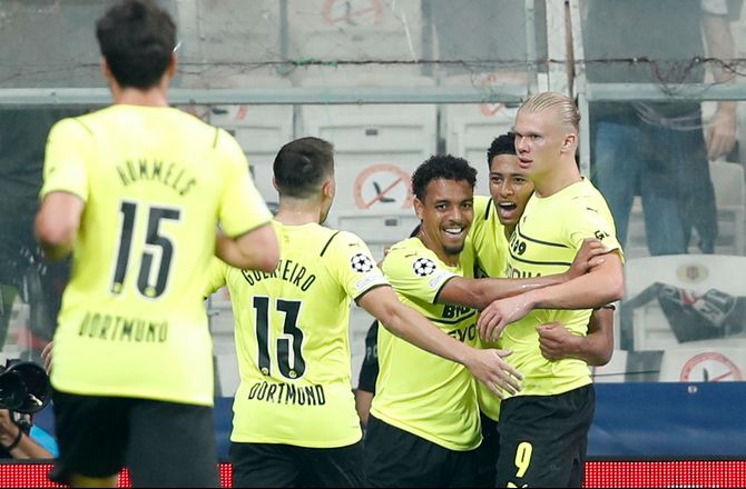 International -Bellingham og Haaland på pletten i BVB-sejr