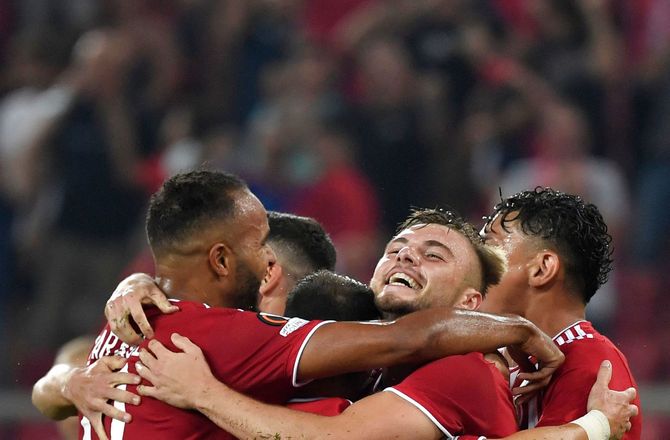 Europa League -Priske og co. led sent nederlag i Grækenland