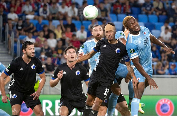 Conference League -Slovan-mål mod FCK: Perfekt udført taktik