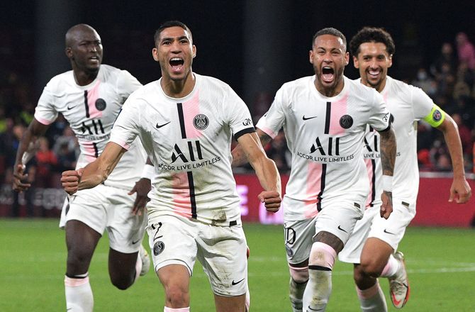 Ligue 1 -Hakimi fravalgte Chelsea inden PSG-skifte