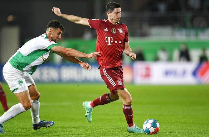 Bundesliga -Lewandowski missede rekord i Bayern-sejr