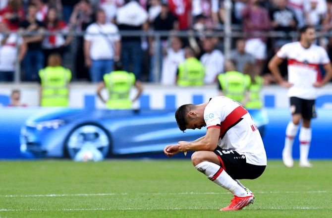 Bundesliga -Oprykkere holdt Stuttgart fra fadet i bundbrag