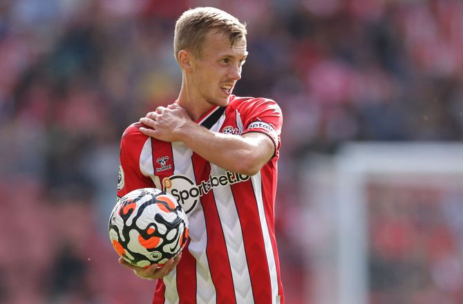 Premier League -Pep: Ward-Prowse verdens bedste til frispark