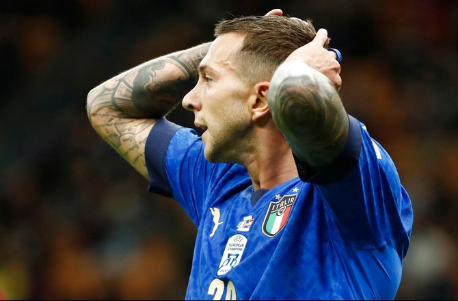 Nations League A -Italiener vil have regelændring: Absurd vi ikke er til VM