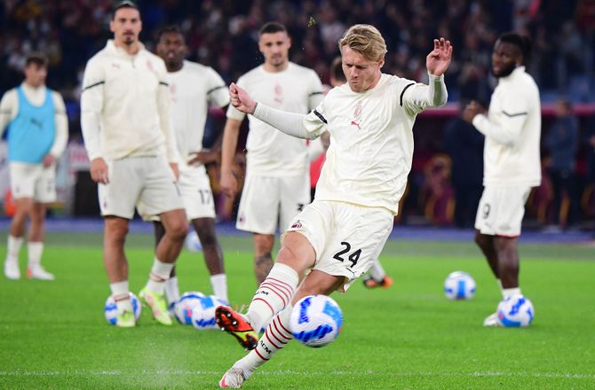 Serie A -Vred Roma-stopper: Kjær begik kæmpe straffe