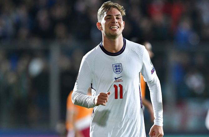 England -Englands skader fortsætter: Smith Rowe ude