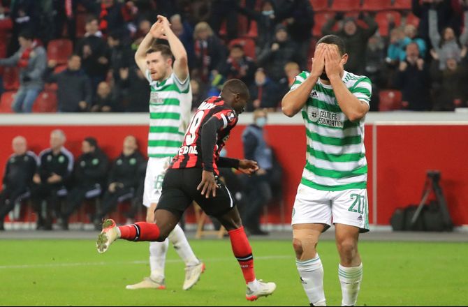 Europa League -Celtic knockoutet i Leverkusens slutspurt