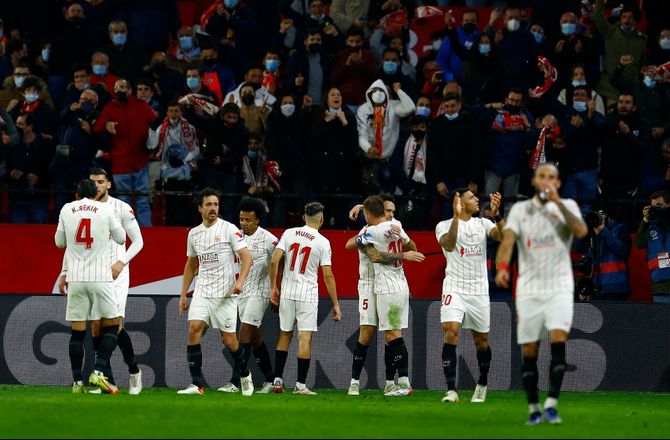 Copa del Rey -Sevilla videre i Copa del Rey - Villarreal er ude