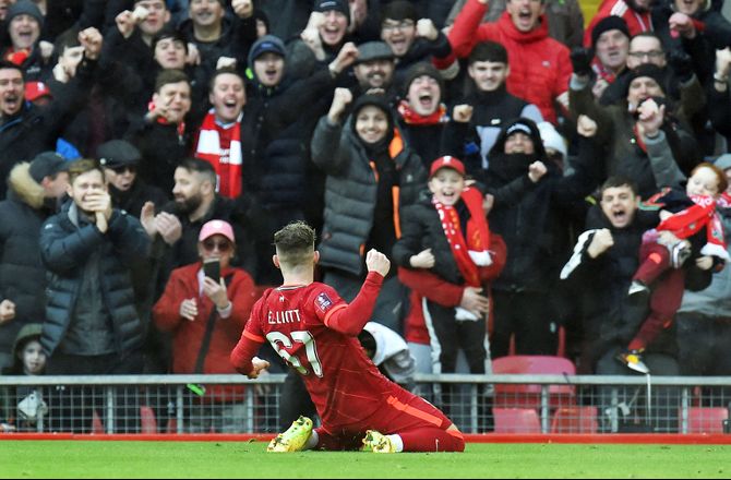 FA Cup -Rørt Elliott: Skylder alle i Liverpool en stor tak