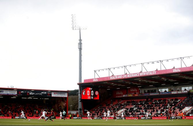 Championship -Mitrovic-mål igen i deler med Bournemouth