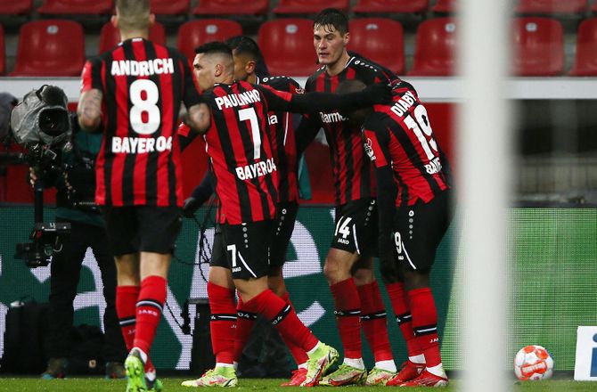 DFB Pokal -Leverkusen ude af DFB-pokalen til 3. Liga-hold