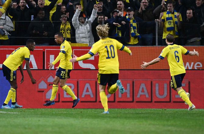 UEFA Nations League B -Sverige godt fra land med sejr over Slovenien