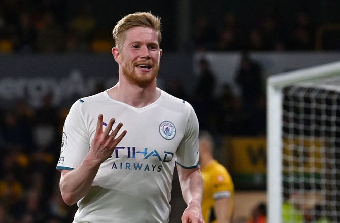 Premier League -De Bruyne og Salah nomineret til stor PL-pris