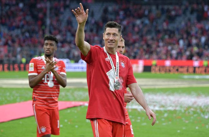 Bundesliga -Lewandowski: Nok min sidste kamp for Bayern