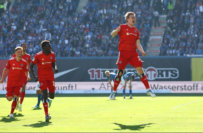 2. Bundesliga -Kaufmann-perle gav opryknings-playoff til HSV