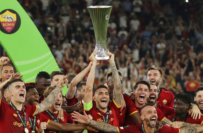 Conference League -Romas Pellegrini blev ECL's bedste spiller