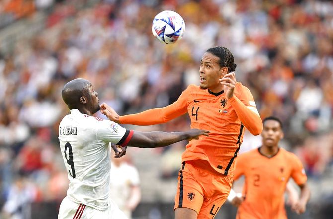 UEFA Nations League A -Van Dijk ikke overrasket efter sejr mod Belgien