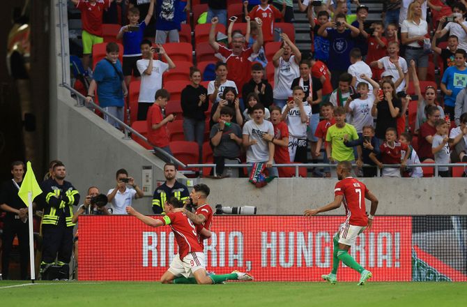 Nations League A -Ungarn smed sensationel gruppesejr: Så tæt på