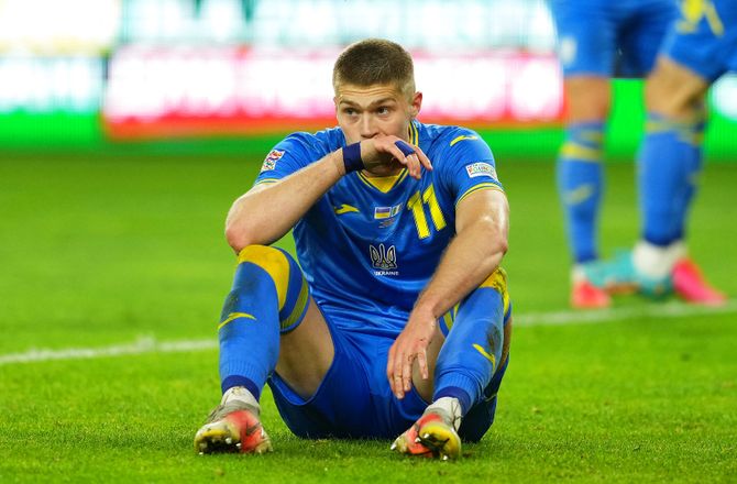UEFA Nations League B -Tidl. FCM-angriber nettede for Ukraine i remis
