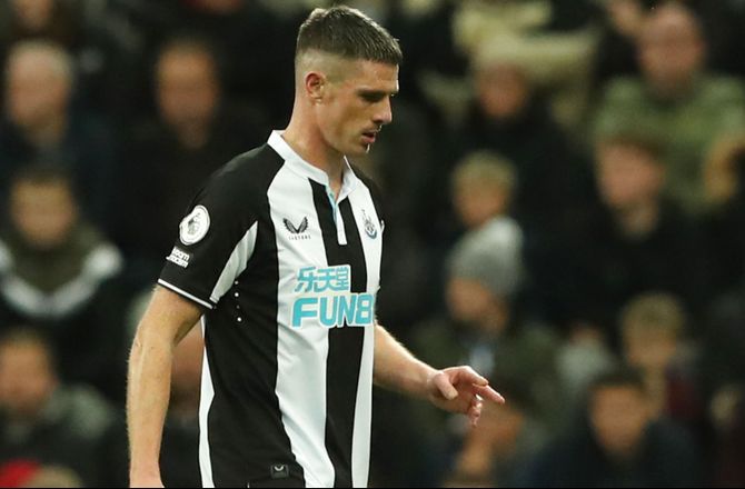 England -Sheffield lejer Ciaran Clark i Newcastle