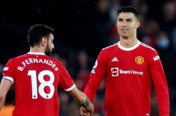 Premier League -Dårlig sæson for Bruno Fernandes: Ikke Ronaldos skyld