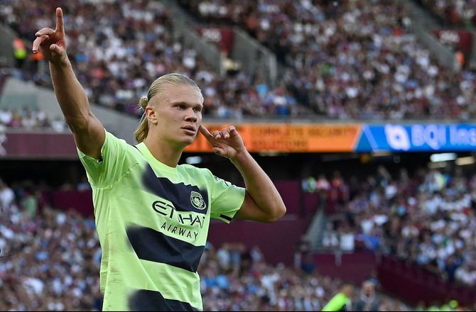 Premier League -Haaland efter konge-debut: Skulle have scoret flere