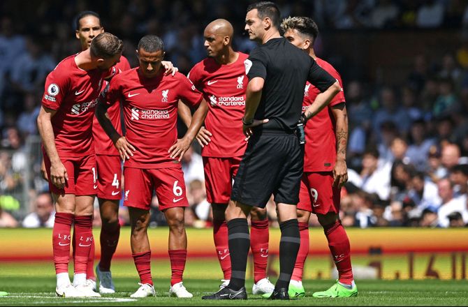 Premier League -Klopp melder Thiago ude i 4-6 uger: Foretrækker fire