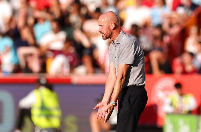 Premier League -Ten Hag om fadæse: Holdet er nødt til at tage ansvar