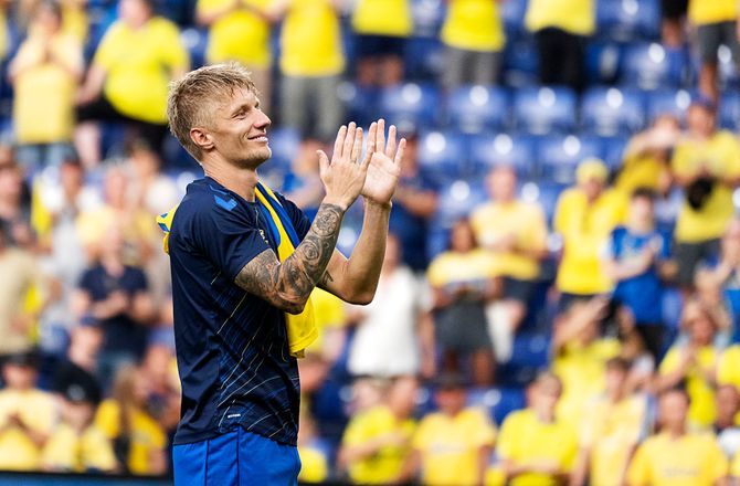 3F Superliga -Brøndby-modtagelse rører hjemvendte Daniel Wass
