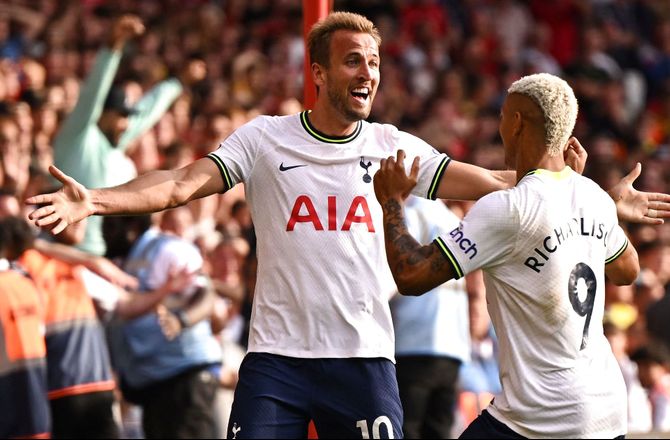 Premier League -Kane gør ondt på Arsenal: Mest scorende i derby