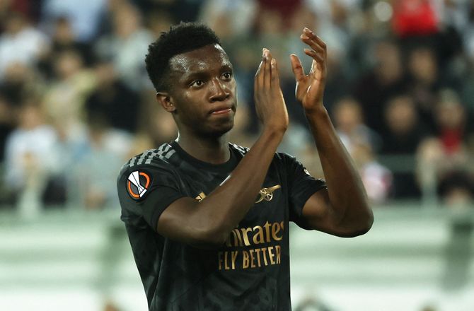Premier League -Nketiah kæmper i Arsenal: At klage fører aldrig til noget