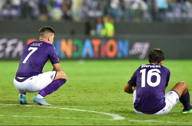 Conference League -Fiorentina tabte point på trods af massivt spilovertag