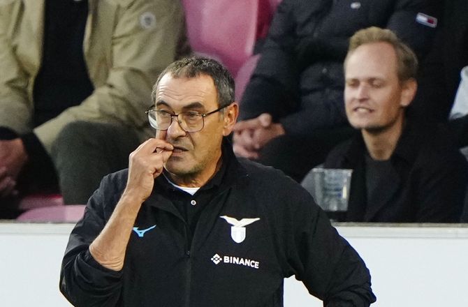 Europa League -Sarri er klar til at stoppe efter ydmygelse mod FCM