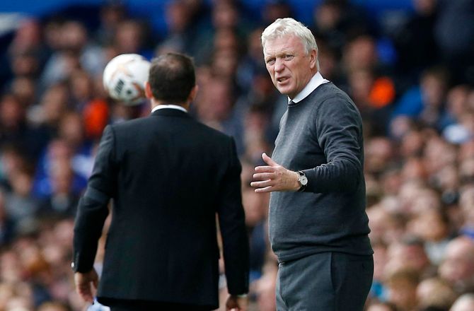 Premier League -Moyes efter sløj sæsonstart: Bliver bedømt ud fra resultaterne