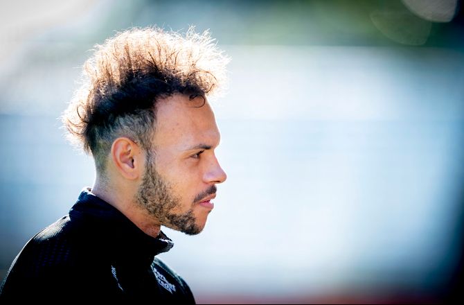 UEFA Nations League A -Braithwaite om Barca-mobning: Spillere bliver ofte hængt ud