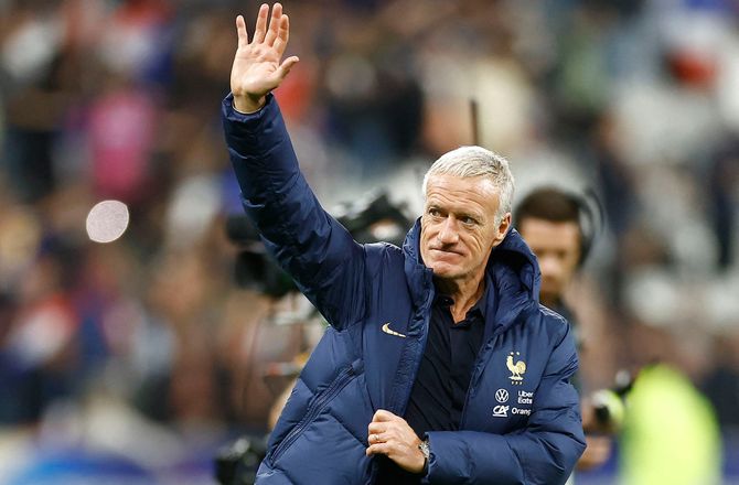 UEFA Nations League A -Didier Deschamps roser det danske kollektiv