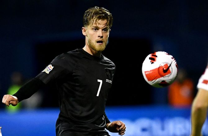 UEFA Nations League A -Irriteret Mathias Jensen: Det er basic stuff i fodbold