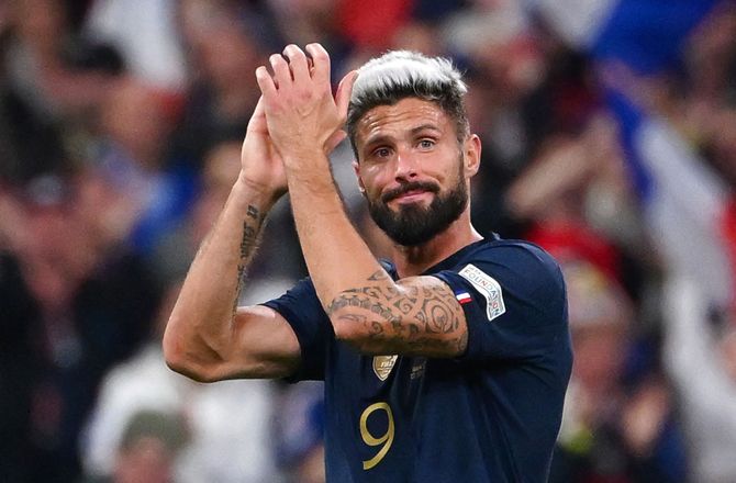 UEFA Nations League A -Giroud kan skrive historie mod Danmark: Ville være en ære