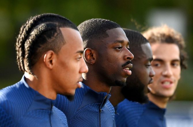 UEFA Nations League A -Deschamps bekræfter: Dembele småskadet før Danmark-duel