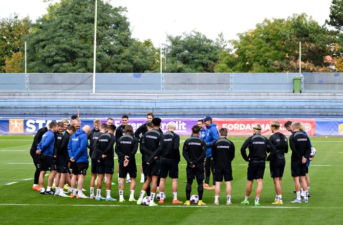 UEFA Nations League A -Hjulmand om niveauforskellen til Frankrig: Er der ikke endnu
