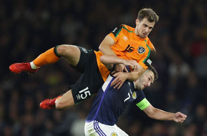 UEFA Nations League B -McGinn efter vigtigt sejr: Bliver en finale mod Ukraine