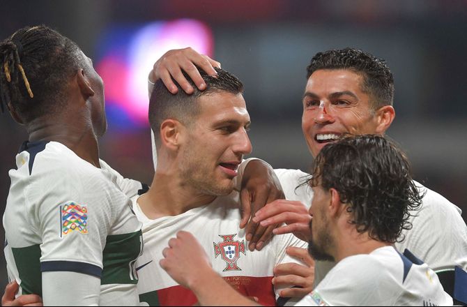 UEFA Nations League A -Dalot med to mål for Portugal: En utrolig følelse