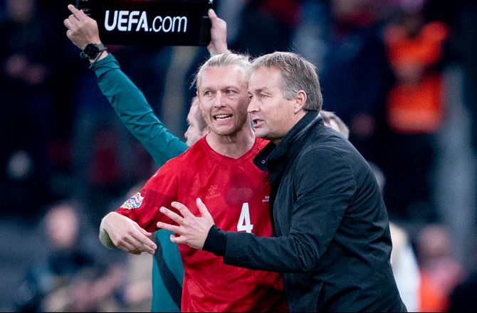 UEFA Nations League A -Schmeichel: Kan være stolte af vores præstation