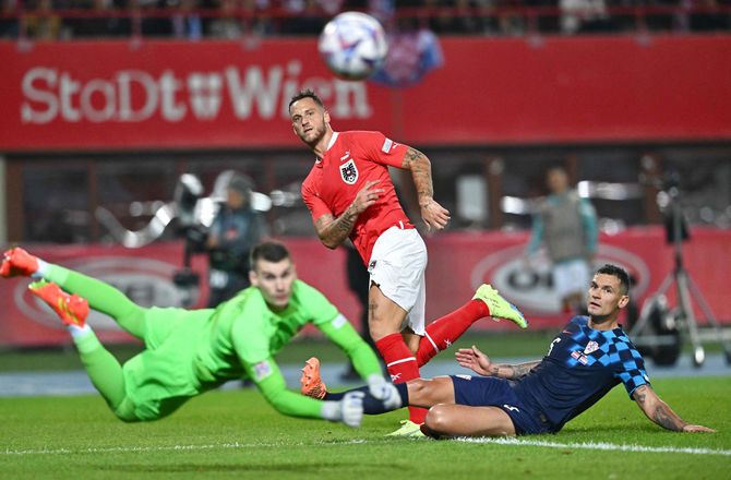 UEFA Nations League A -Rekordholderen Arnautovic: Tabte ufortjent til Kroatien