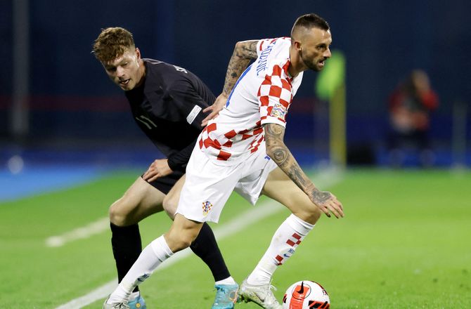 Nations League A -Brozovic meldes ude i flere uger efter skade mod Østrig