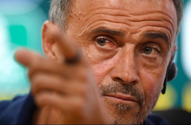 VM -Luis Enrique: Argentina og Brasilien er VM-favoritter
