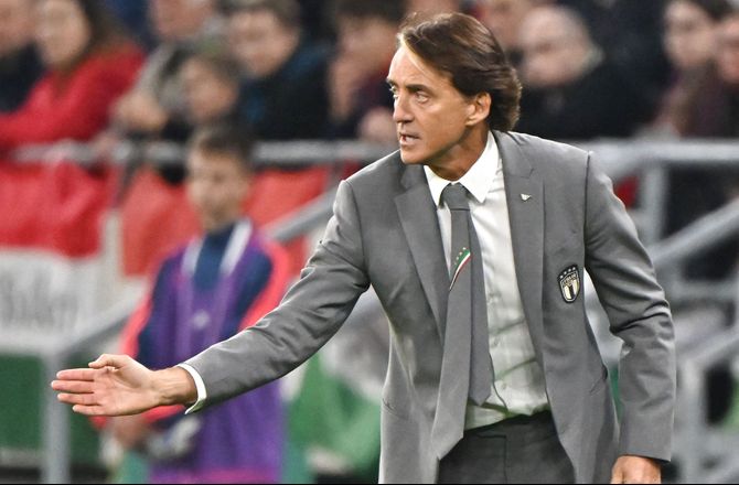Nations League A -Mancini: Målet er at vinde VM 2026