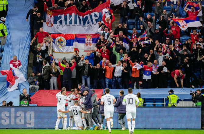Nations League B -Serbisk drømmeduo smadrede norsk drøm
