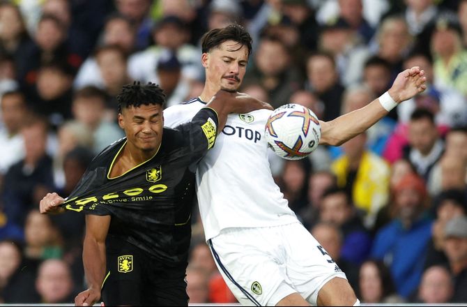 Premier League -Leeds fik point mod Villa trods udvisning