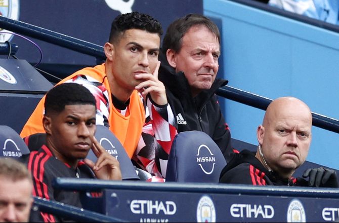 Premier League -Ten Hag: Ronaldo forblev bænket af respekt for hans karriere